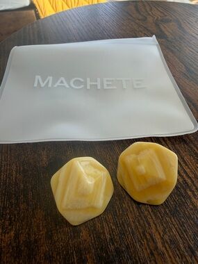 Machete Yellow Earrings